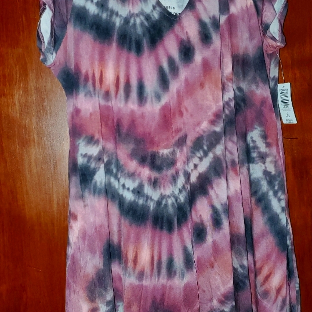 Torrid tie dye dress